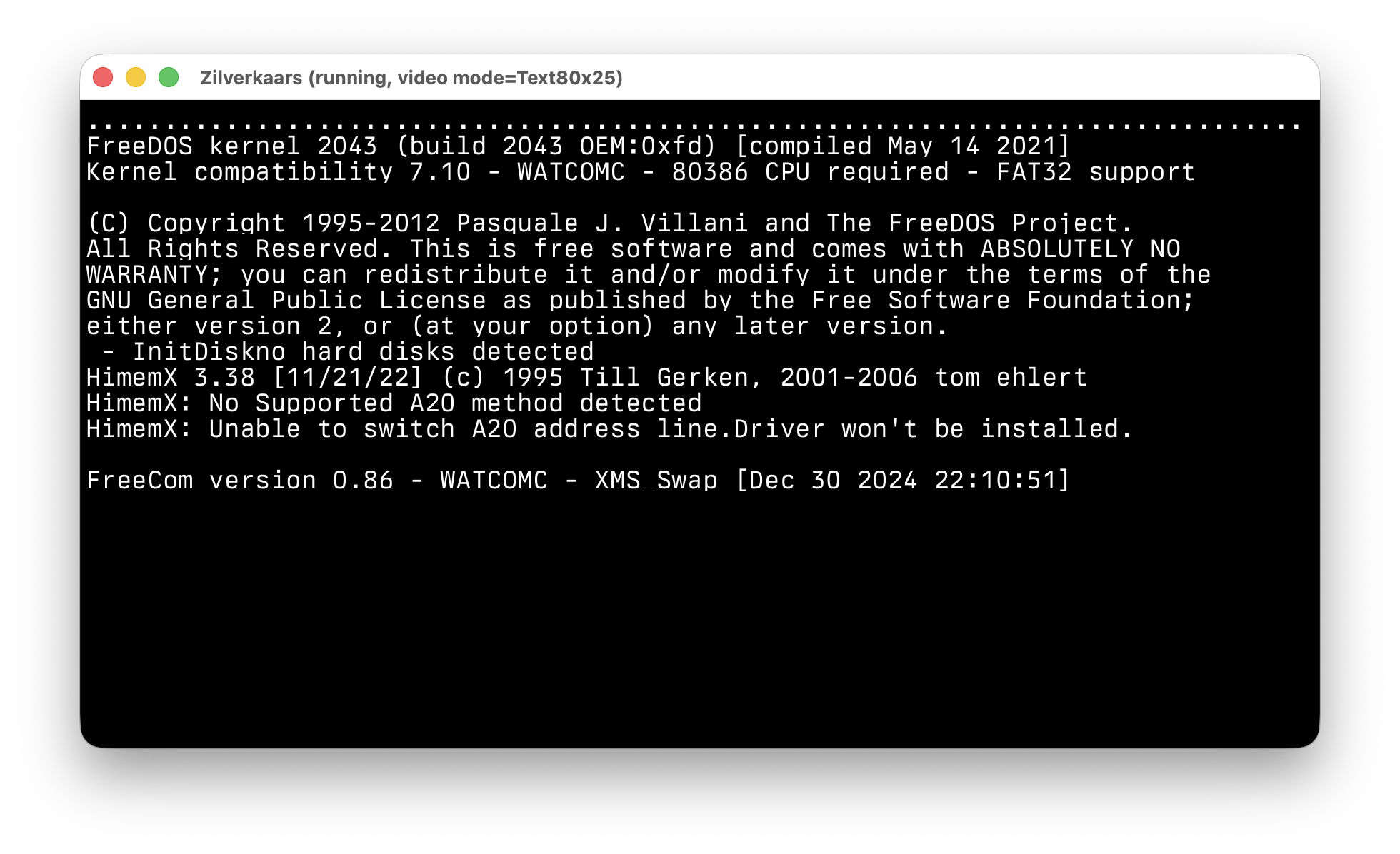 FreeDOS