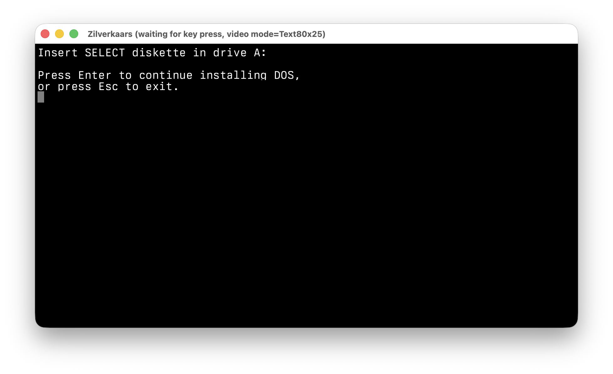 MS-DOS 4